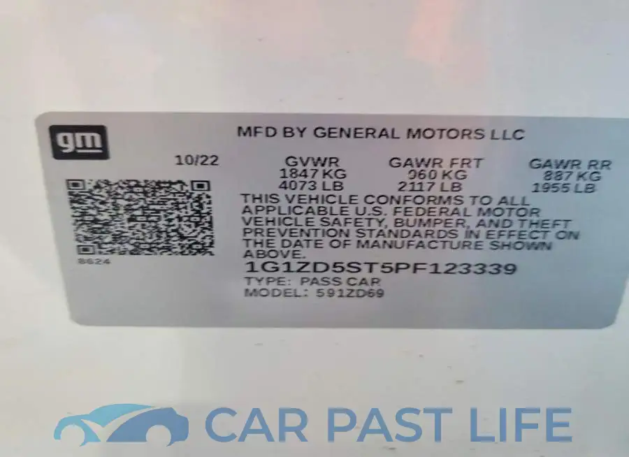 1G1ZD5ST5PF123339# 12