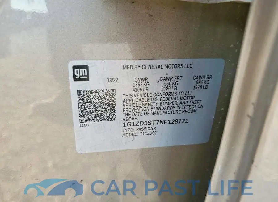 1G1ZD5ST7NF128121# 12