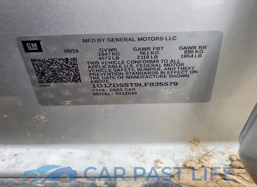 1G1ZD5ST9LF035579# 12