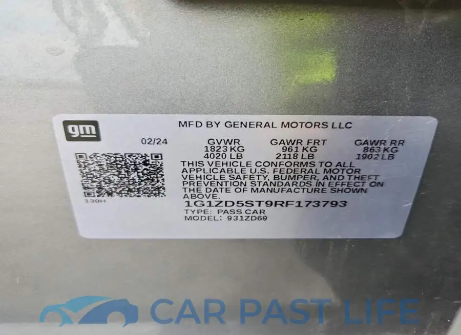 1G1ZD5ST9RF173793# 12