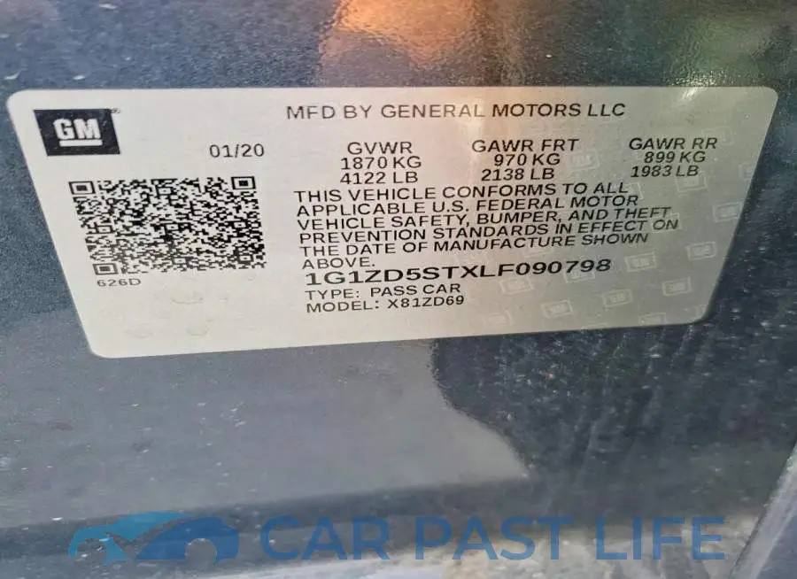 1G1ZD5STXLF090798# 12
