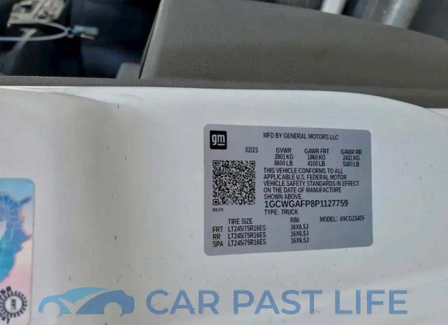 1GCWGAFP8P1127759# 13