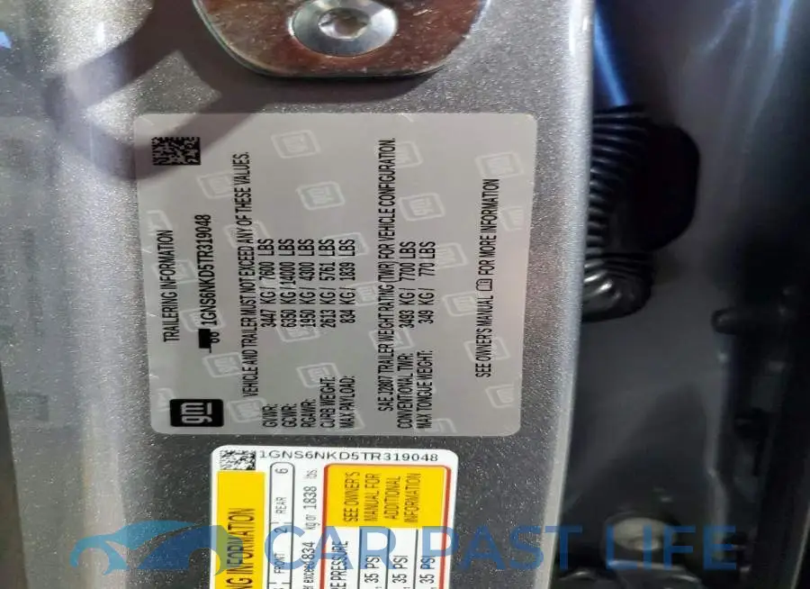 1GNS6NKD5TR319048# 14
