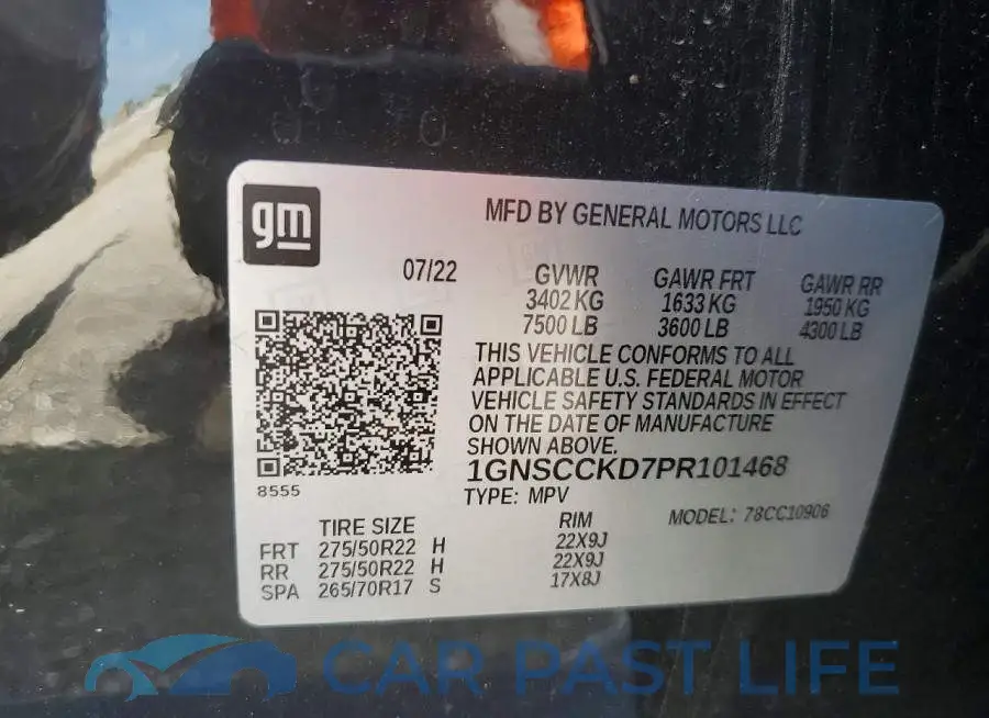 1GNSCCKD7PR101468# 13