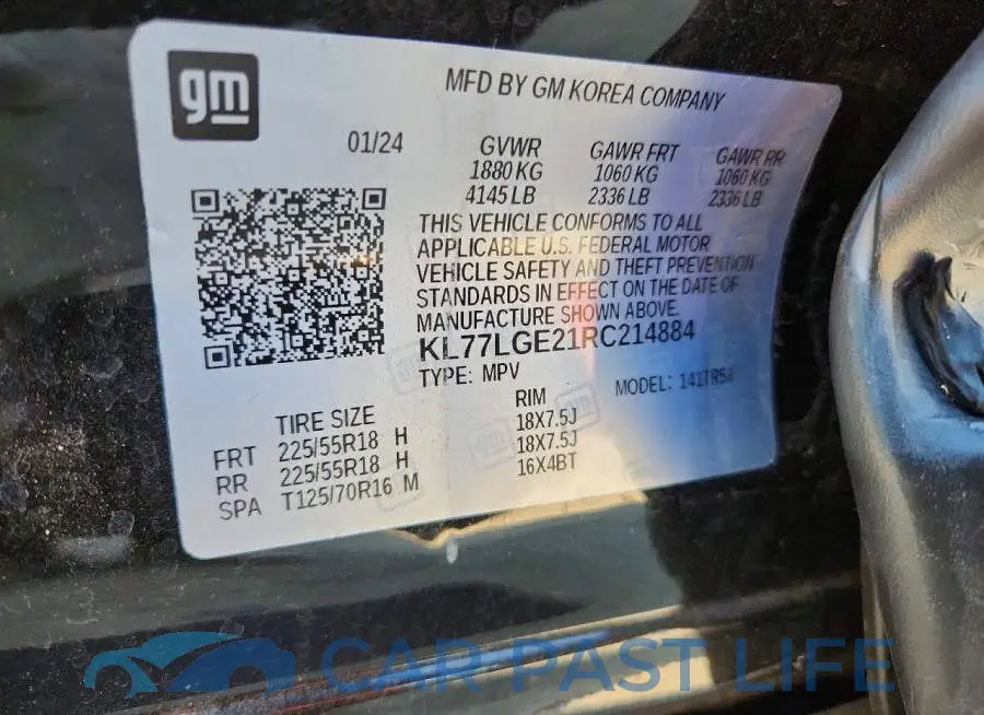 KL77LGE21RC214884# 13