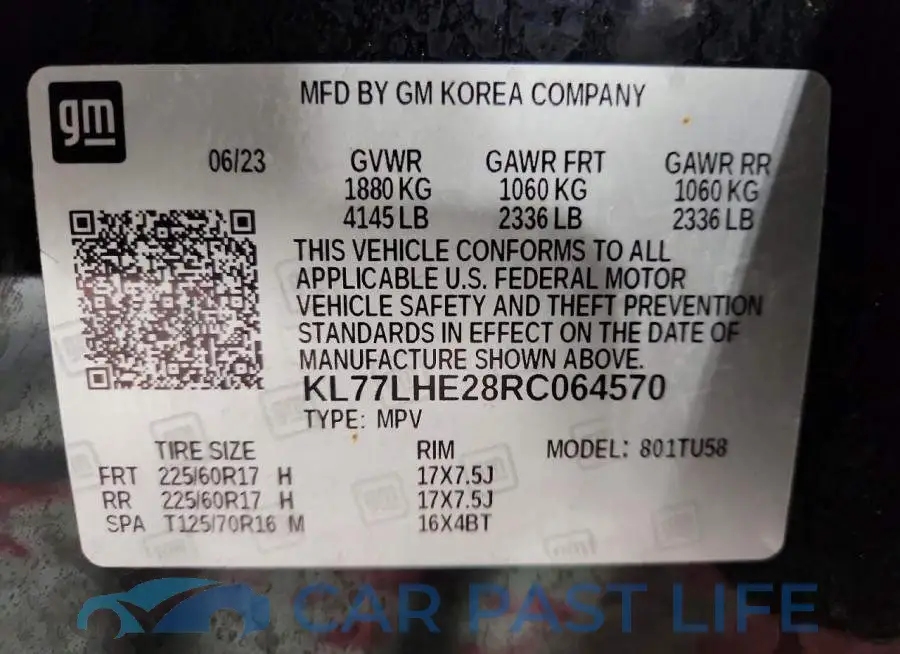 KL77LHE28RC064570# 13