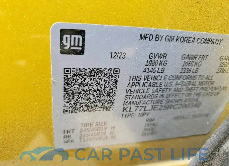 KL77LJE25RC200340# 13
