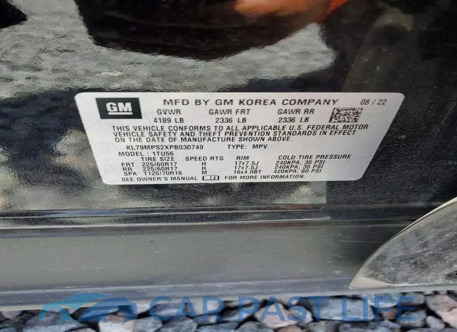 KL79MPS2XPB030749# 12