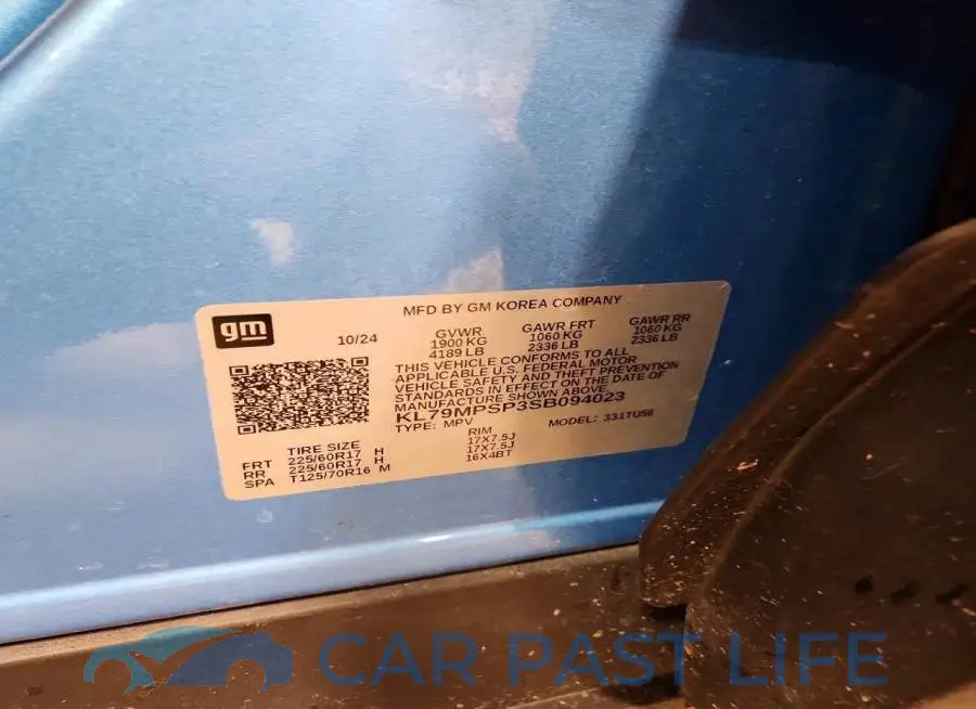KL79MPSP3SB094023# 13