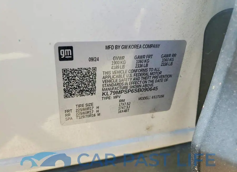KL79MPSP6SB090645# 13