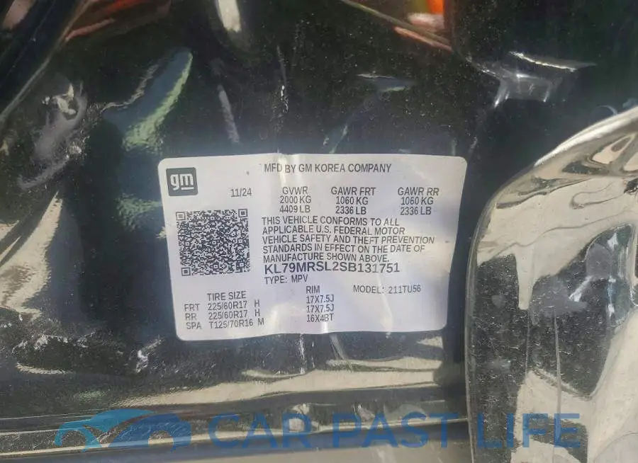 KL79MRSL2SB131751# 13