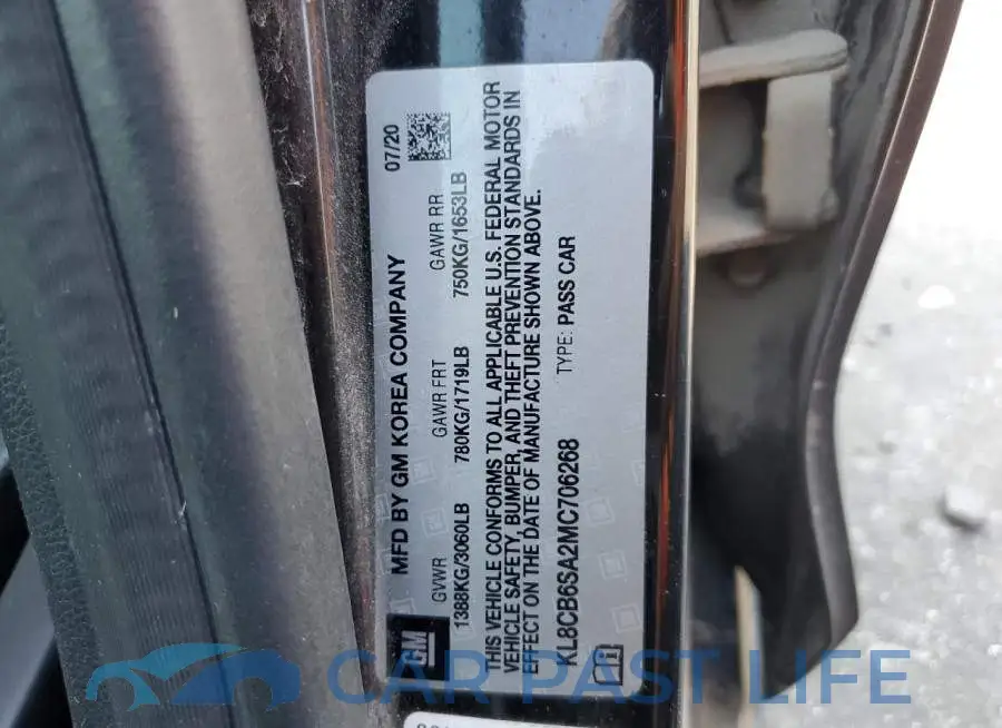 KL8CB6SA2MC706268# 14