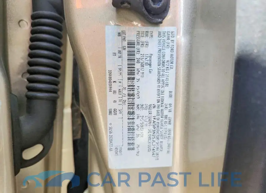 1FADP3N25JL314547# 13