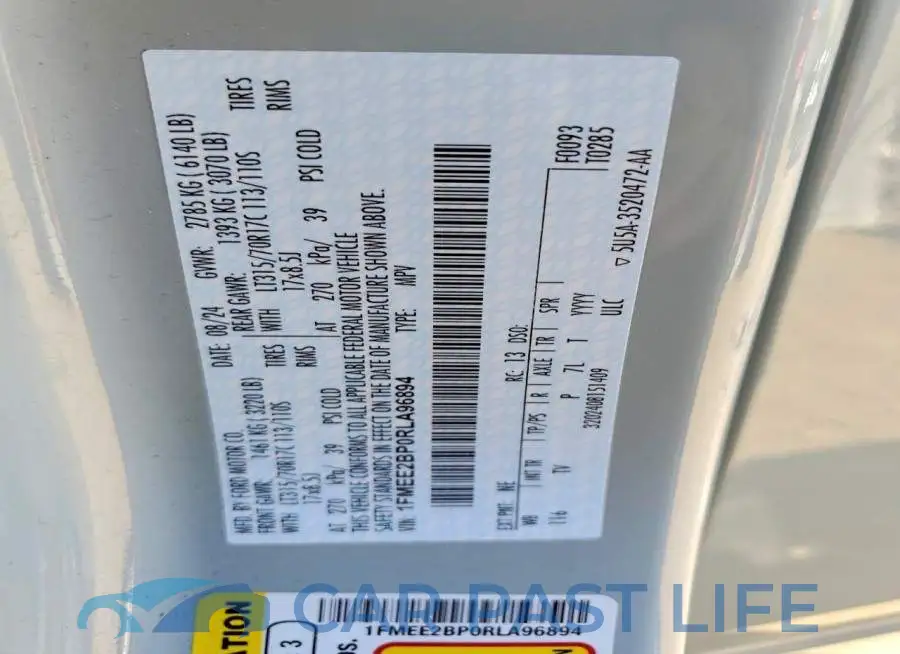 1FMEE2BP0RLA96894# 14