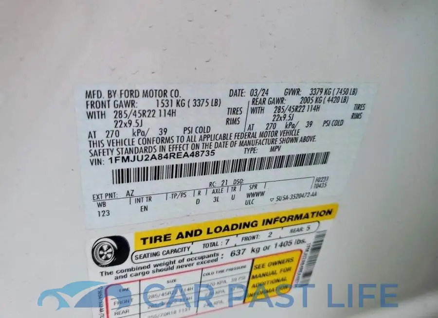 1FMJU2A84REA48735# 13