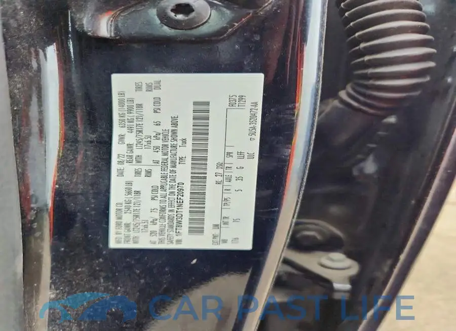 1FT8W3DT1NEF20970# 12