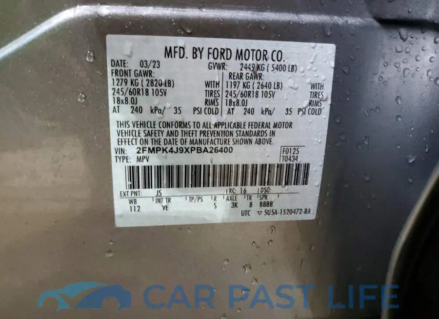 2FMPK4J9XPBA26400# 13