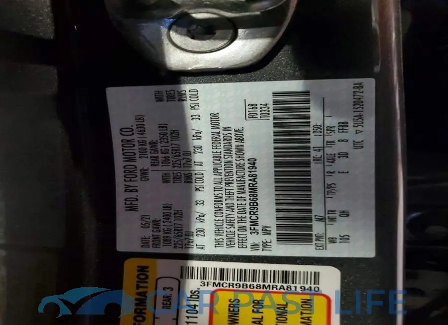 3FMCR9B68MRA81940# 13