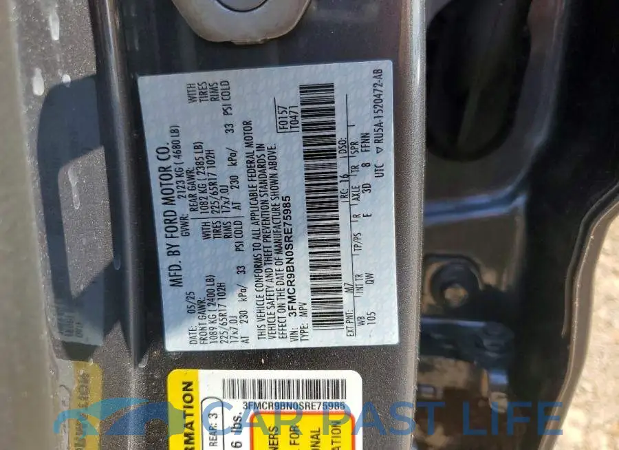 3FMCR9BN0SRE75985# 12
