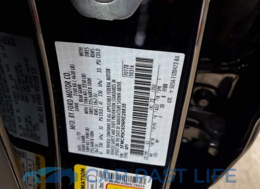 3FMCR9C65NRE28835# 13