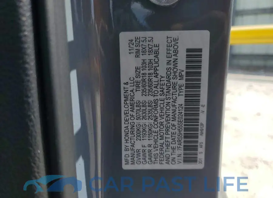 7FARS5H55SE024124# 13