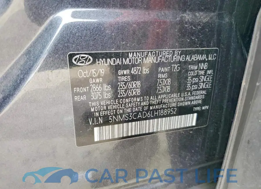 5NMS3CAD6LH188952# 13