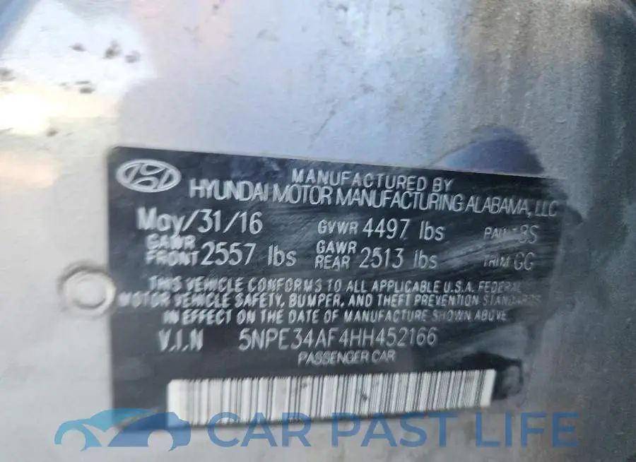 5NPE34AF4HH452166# 12