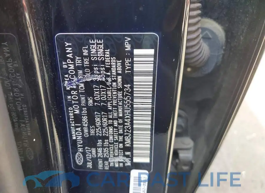 KM8J23A4XHU555734# 14