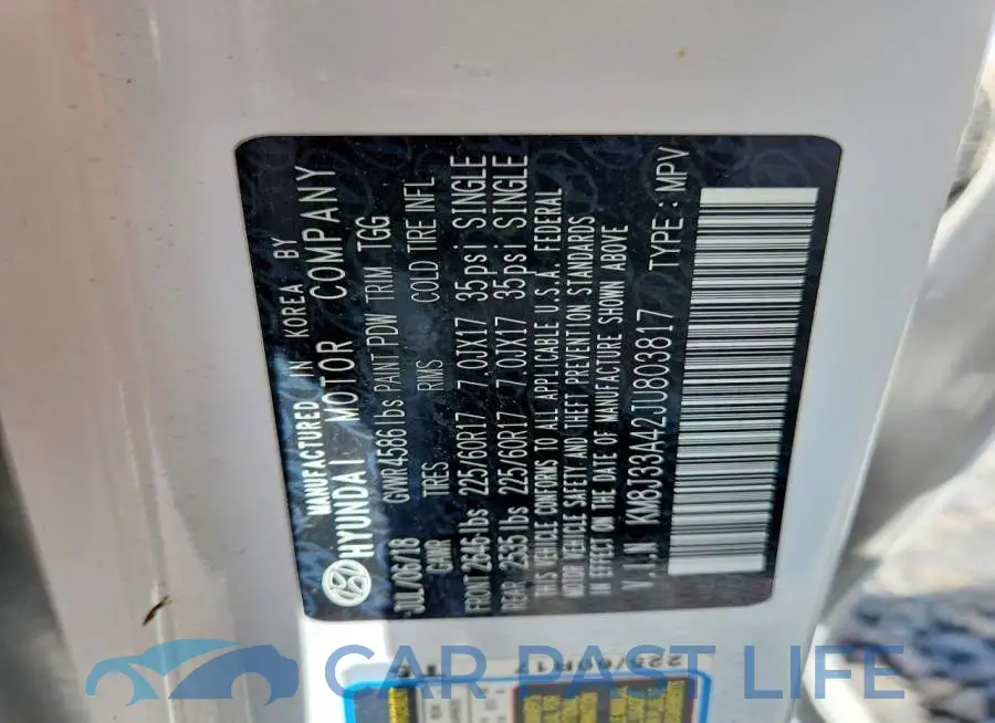 KM8J33A42JU803817# 13