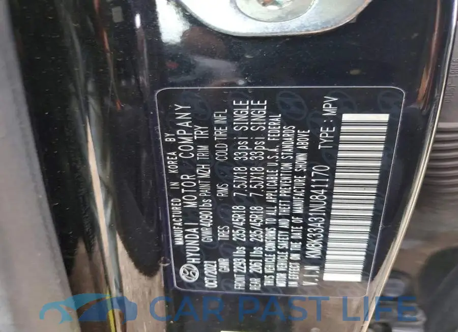 KM8K33A31NU841170# 14