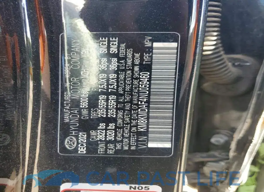 KM8KMDAF4NU059460# 13
