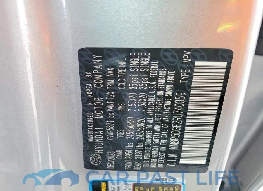 KM8R5DGE2RU740359# 13