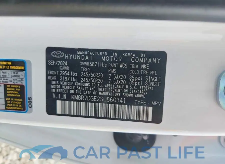 KM8R7DGE2SU860341# 14
