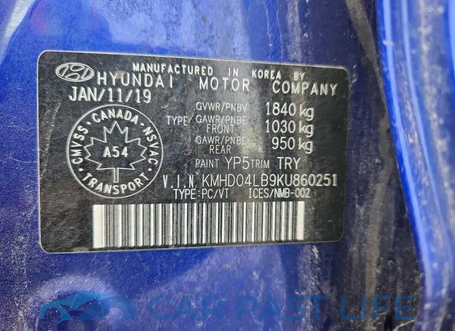 KMHD04LB9KU860251# 12