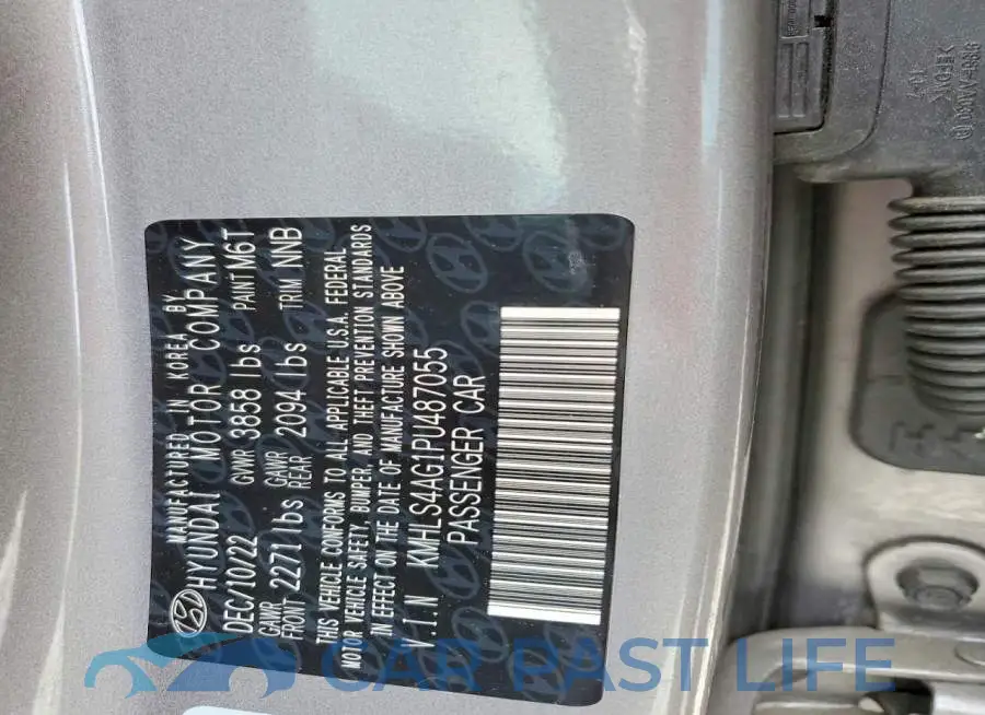 KMHLS4AG1PU487055# 12