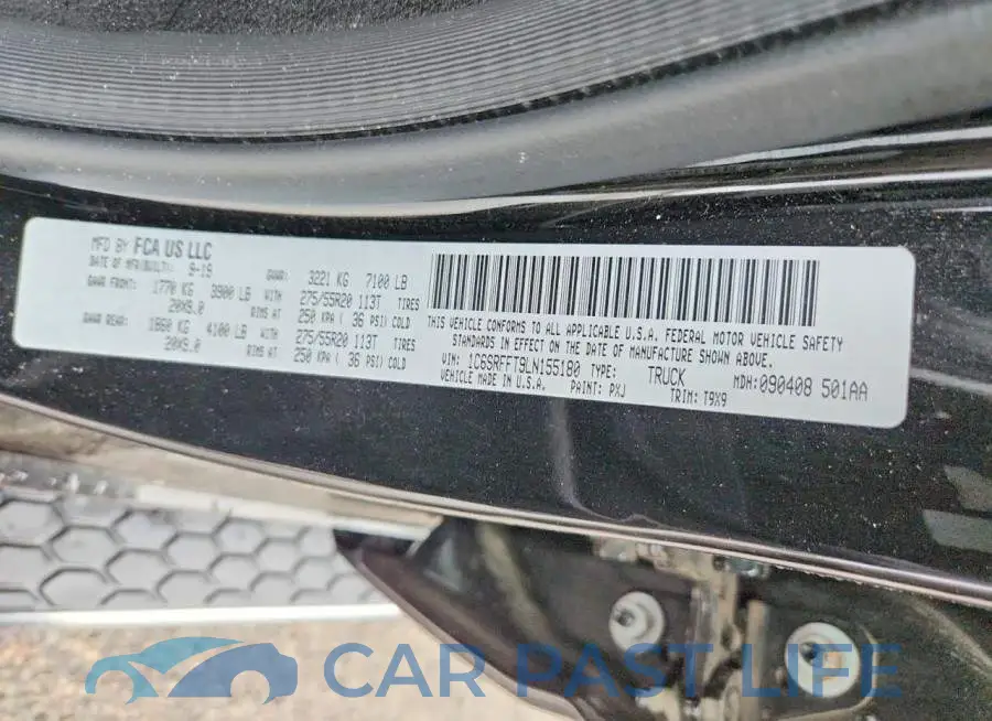 1C6SRFFT9LN155180# 12