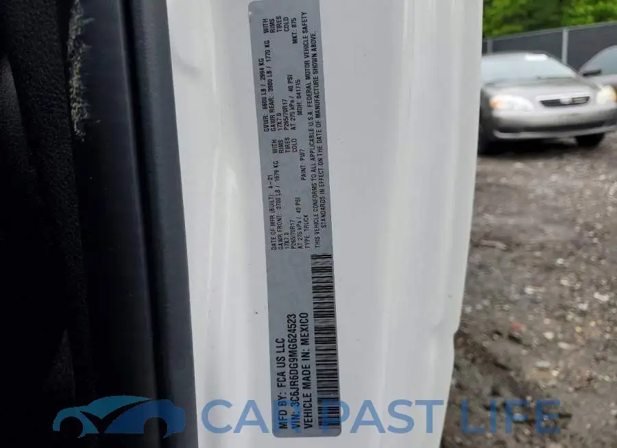 3C6JR6DG9MG624523# 12