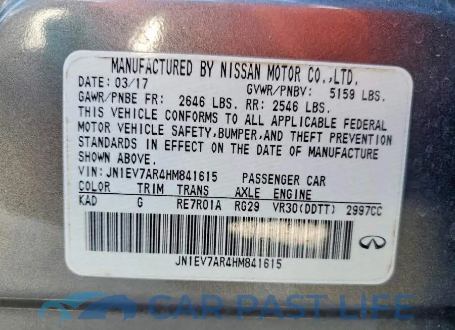 JN1EV7AR4HM841615# 12