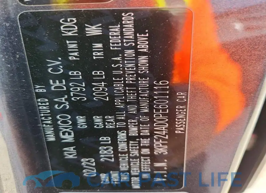 3KPF24AD0PE601116# 13