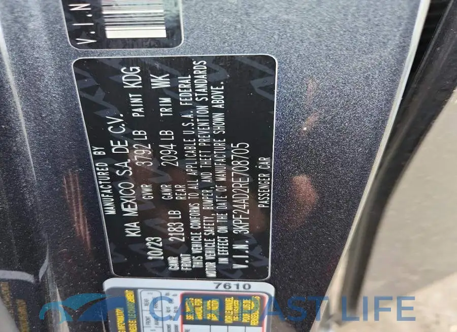 3KPF24AD2RE708705# 13