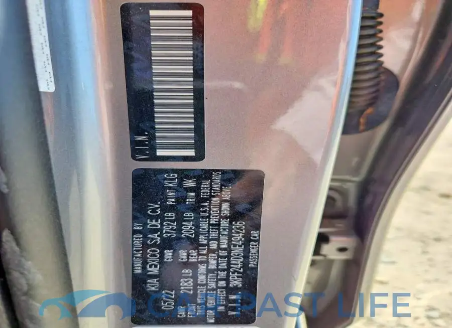 3KPF24AD3NE494236# 12