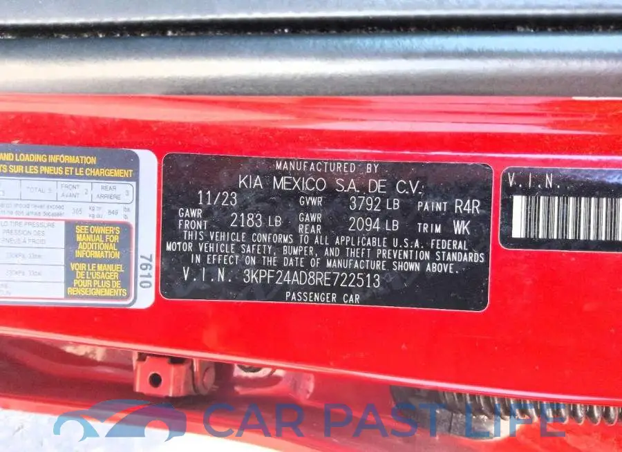3KPF24AD8RE722513# 12
