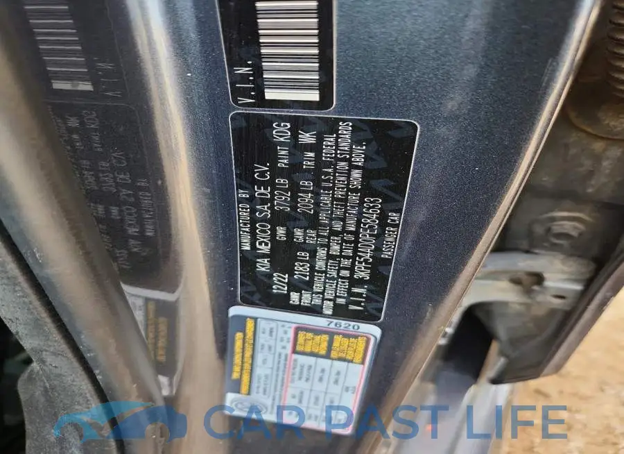3KPF54AD0PE584633# 12