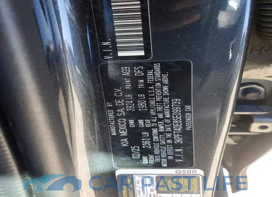 3KPFT4DE8SE099739# 13