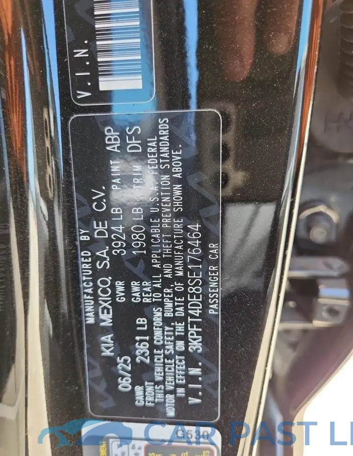3KPFT4DE8SE176464# 13