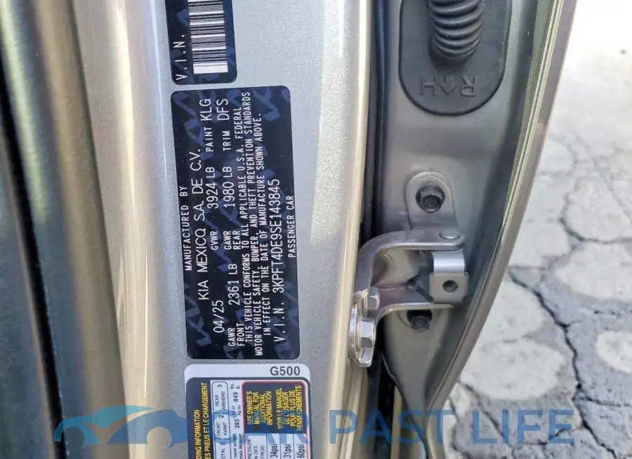 3KPFT4DE9SE143845# 12