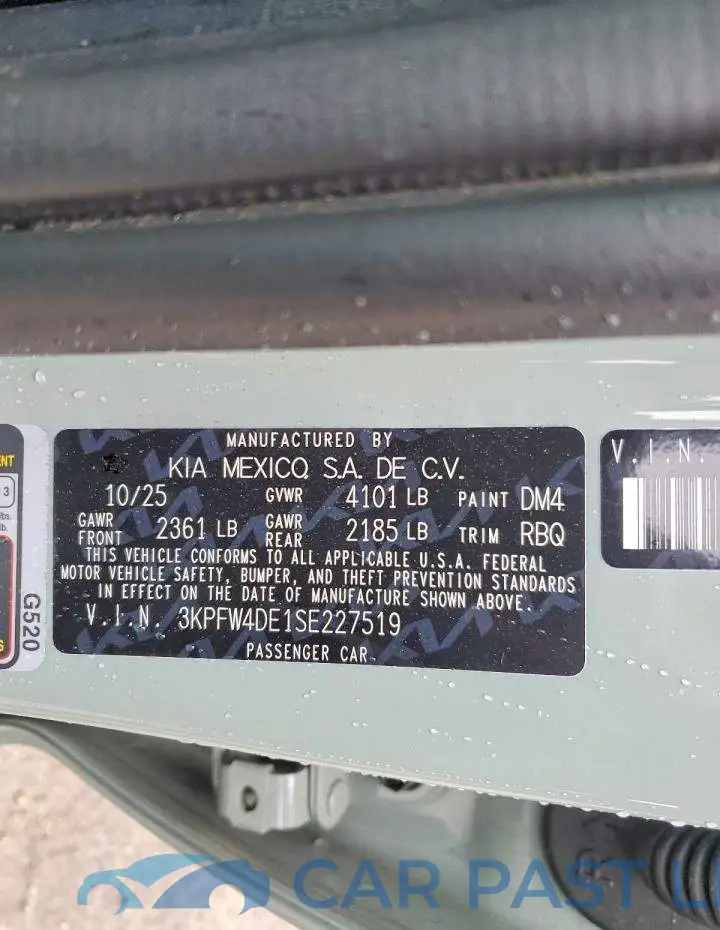 3KPFW4DE1SE227519# 13