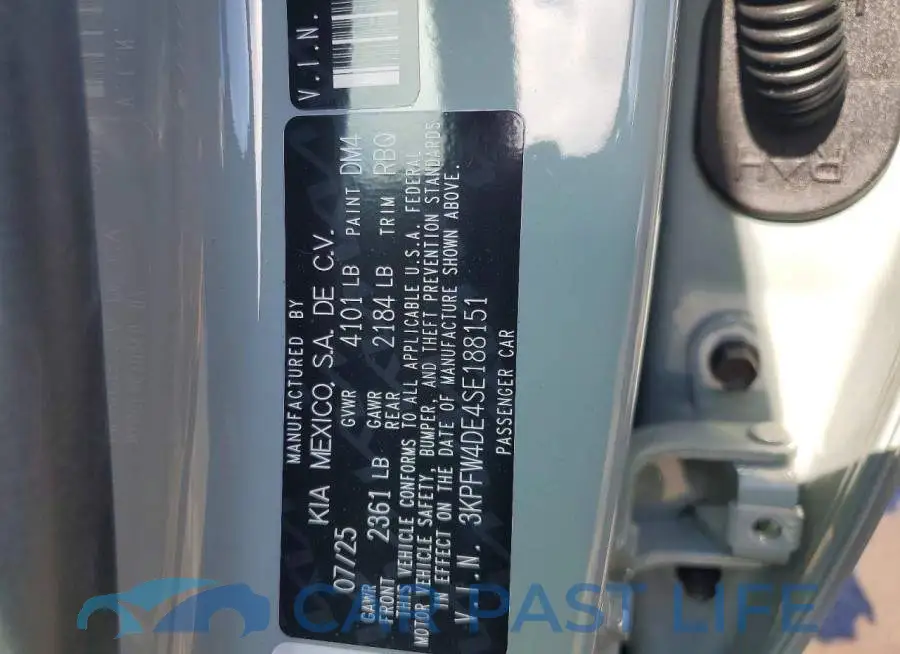 3KPFW4DE4SE188151# 12