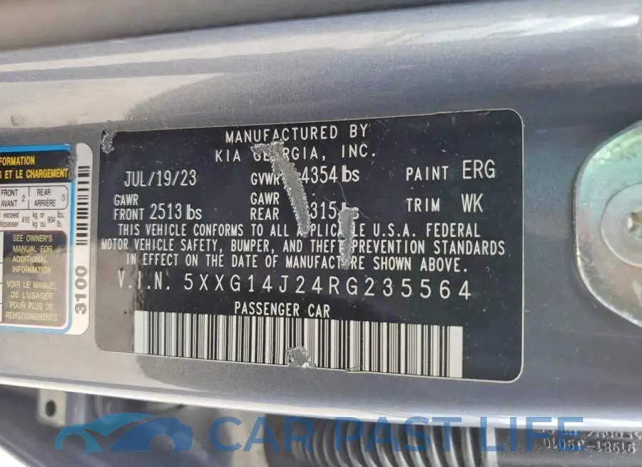 5XXG14J24RG235564# 13