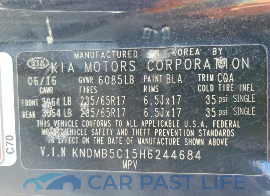 KNDMB5C15H6244684# 13